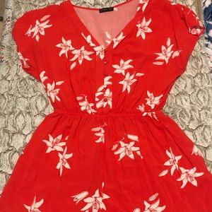 Cotton On Pink Flower Romper